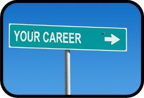Road Sign with the words Your Career and an arrow pointing forward